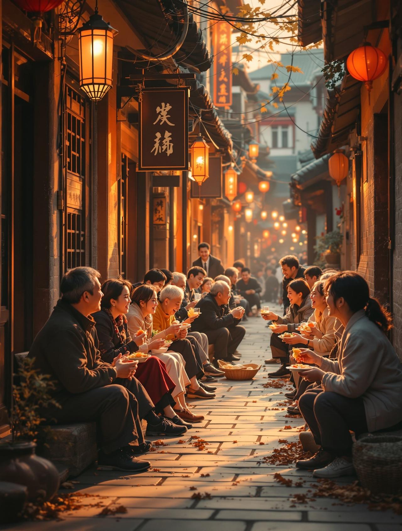 百灵短剧作品《老街新事》海报 - 年代生活题材短剧